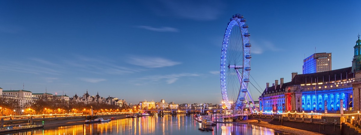 Backdrop of London