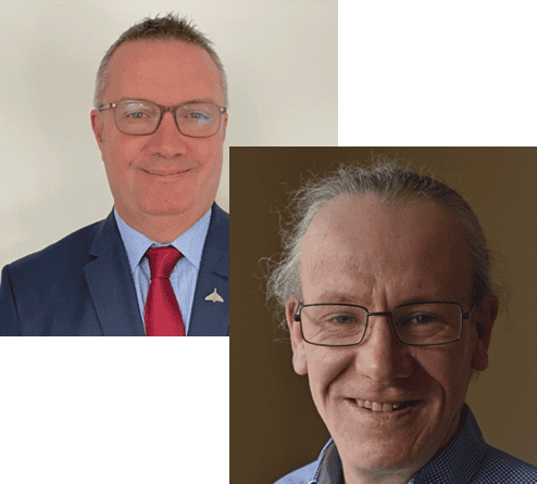 Barry Corless and Richard Horton