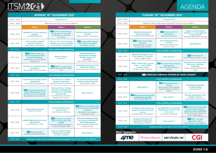ITSM2021 Agenda thumbnail